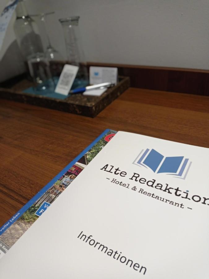 Hotel Alte Redaktion ゲーベルスベルク エクステリア 写真